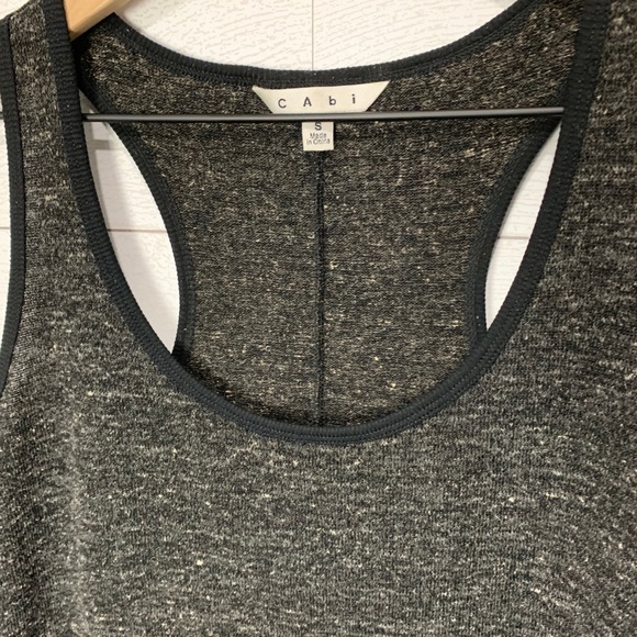 Cabi Small Gray/Black Tank - Picture 7 of 10